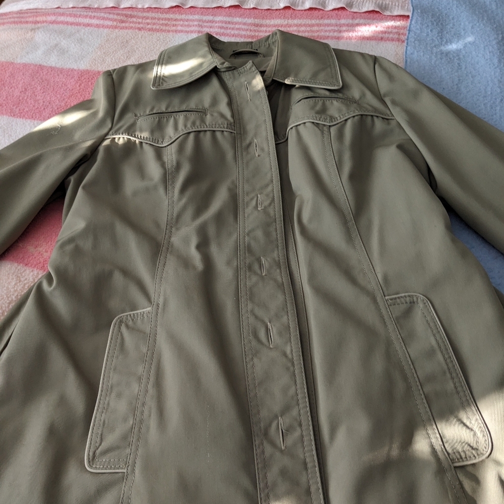 Women's trench style coat